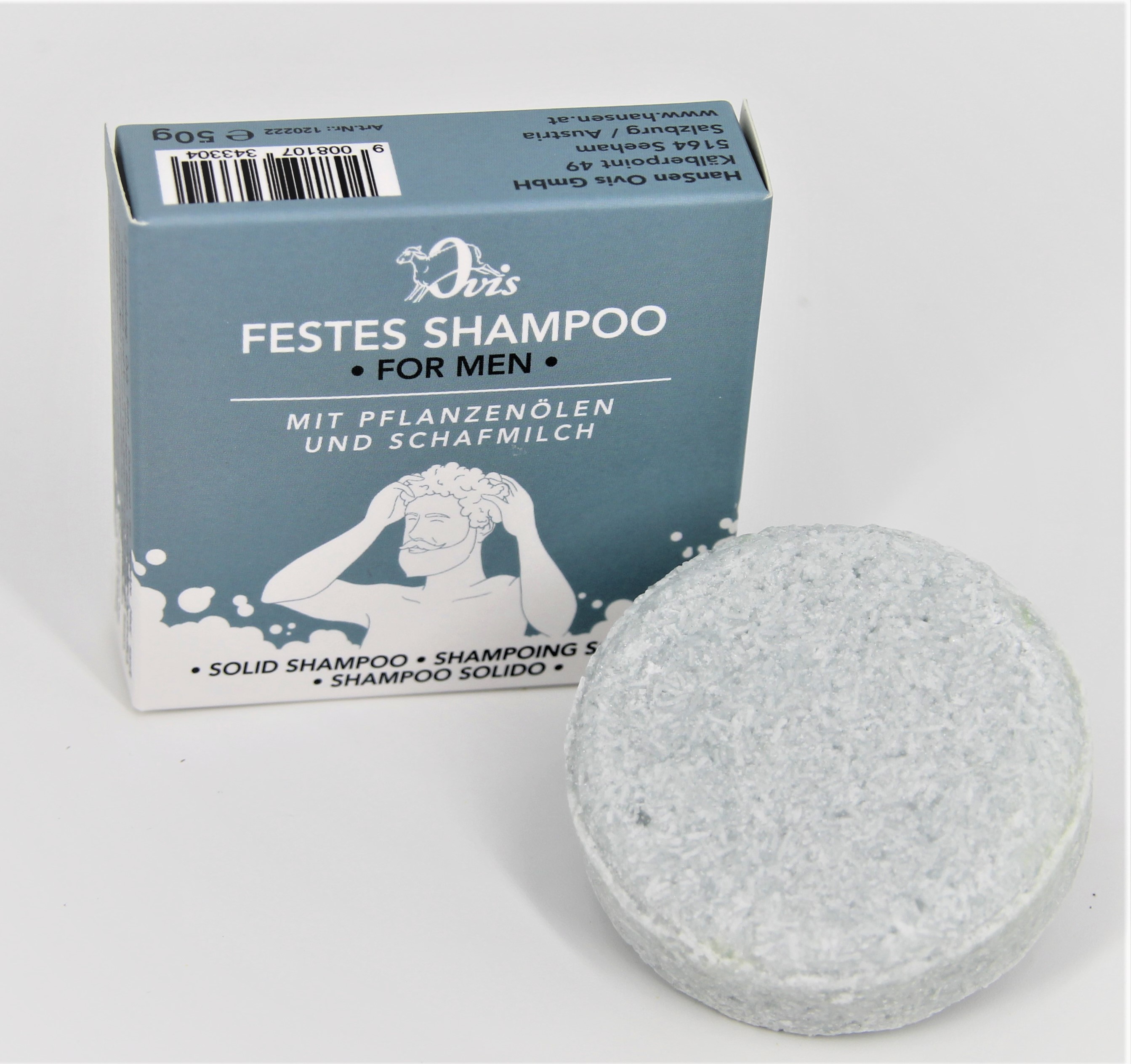 Festes Shampoo - For Men